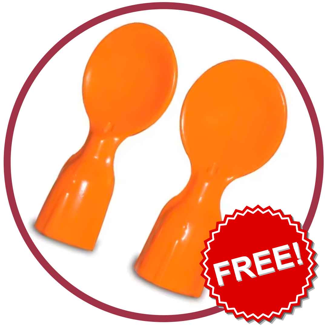 FREE +2 Adaptable Spoons – Perfect Fit for Your Pouches